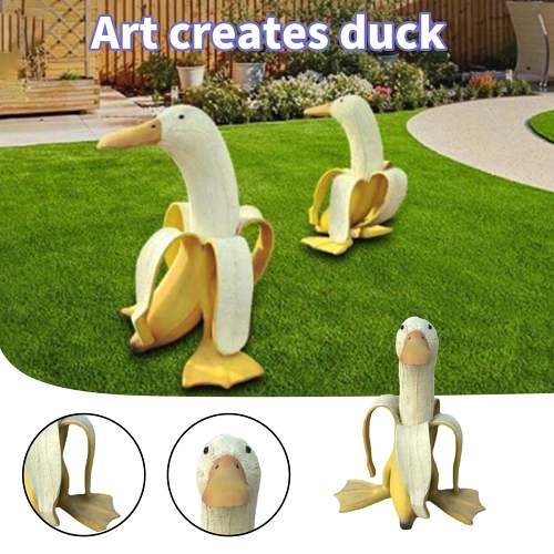 Banana Duck Sculptures