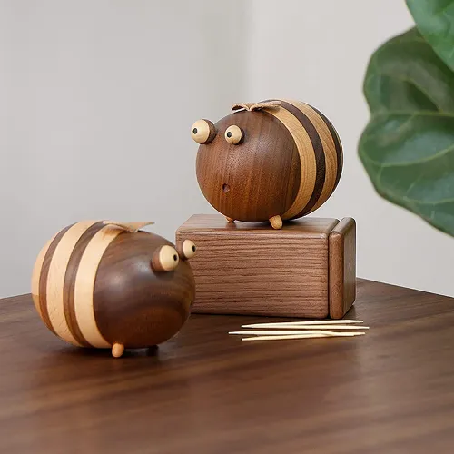 Bee Shape Toothpick Dispenser