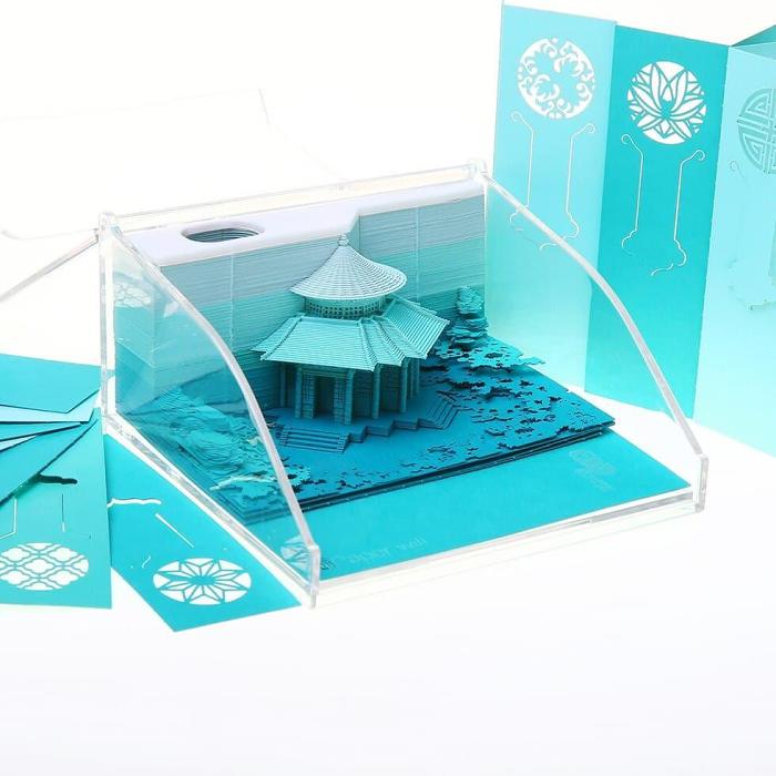 3D Creative Note Paper Memo