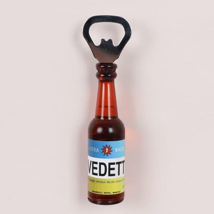 Beer Bottle Opener Fridge Magnet