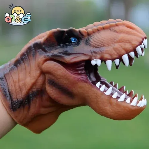 Dinosaur Hand Puppet Gloves