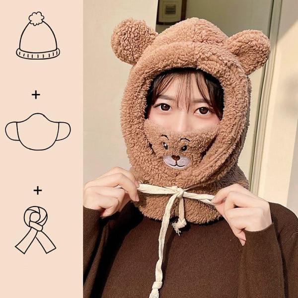 Animals 3 In 1 Gloves Scarf
