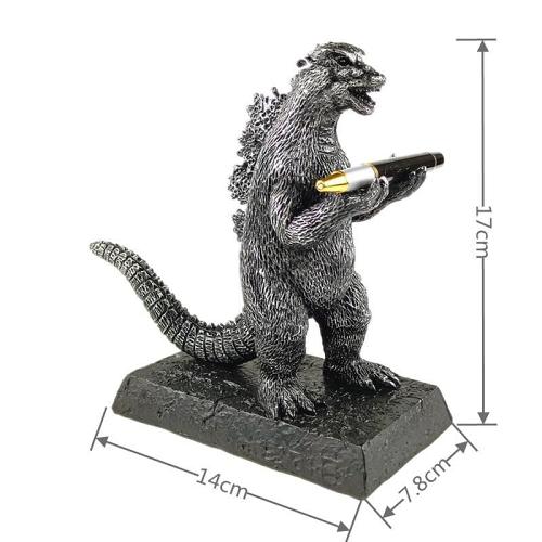 Soldier Knight and Dinosaur Pen Holder