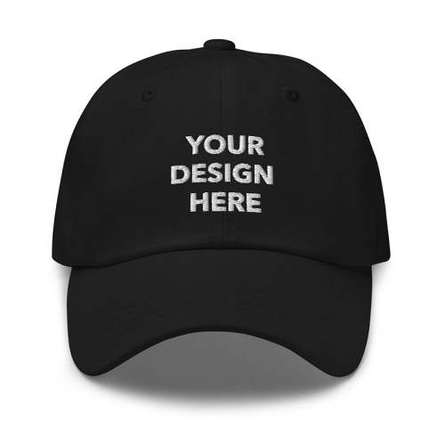 Personalized Embroidered Dad Hat, Premium Adjustable Customized Text