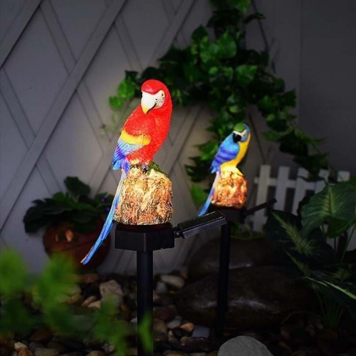 Solar Powered LED Owl Garden Light