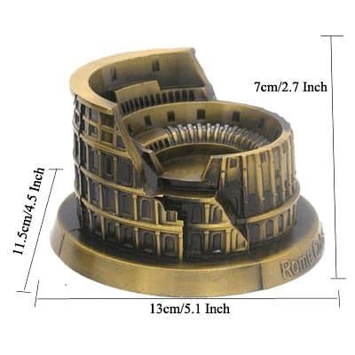 Metal World Famous Building Architecture Model