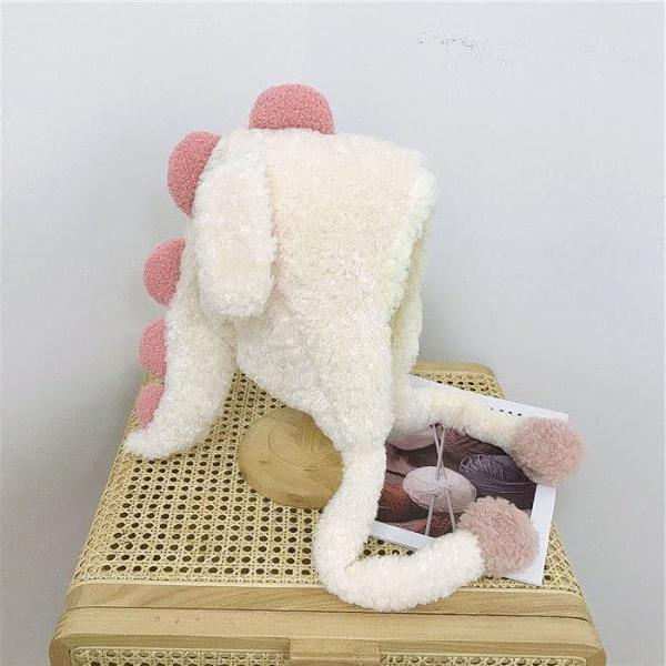 Dinosaur-shaped Plush Hat