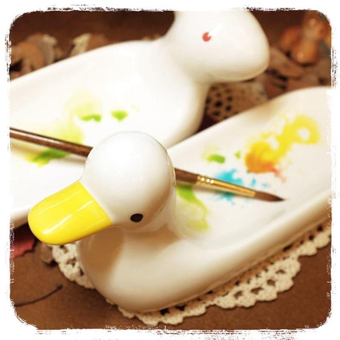Animal Shaped Ceramic Palette Painting Supplies