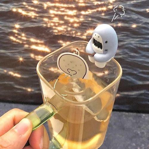 Shark Shaped Reusable Silicone Tea Infuser