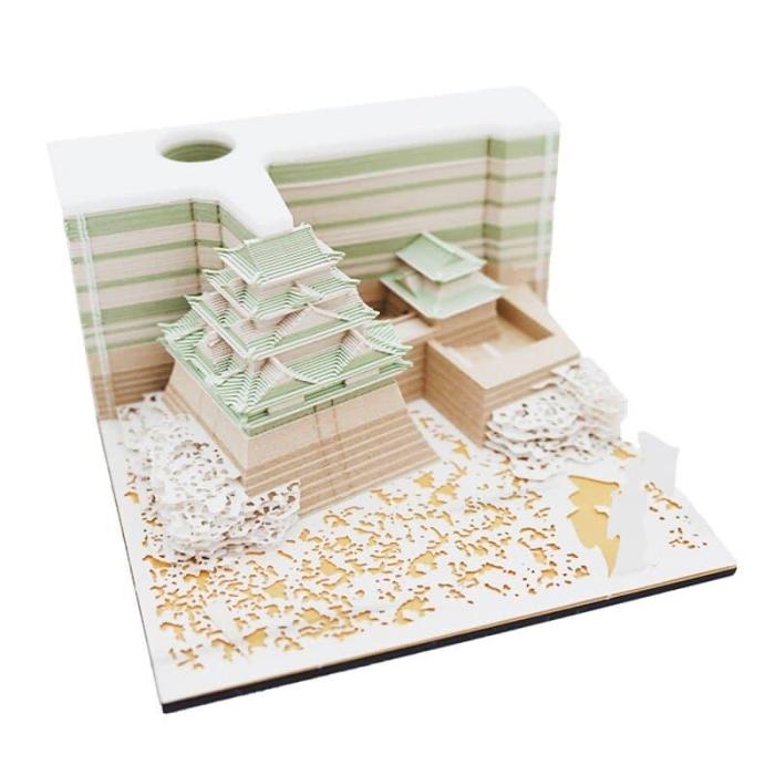 3D Creative Note Paper Memo