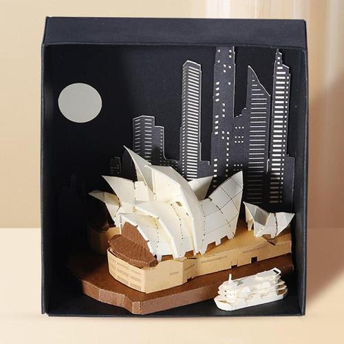DIY Mini Paper Miniature Building Kit