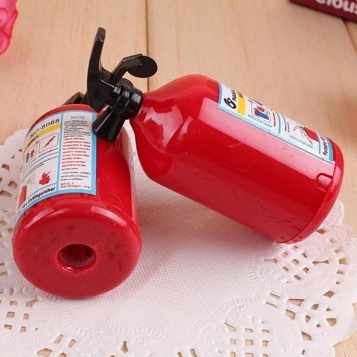 Fire Extinguisher Shape Pencil Sharpener