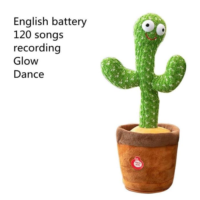 Cactus Shaped Talking Dancing Toy