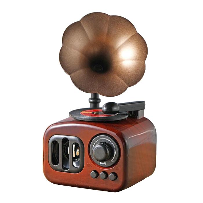 Retro Phonograph Shape Music Box