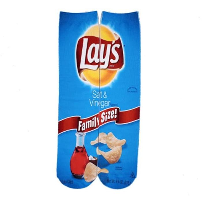 Potato Chips Snack Knee-Socks