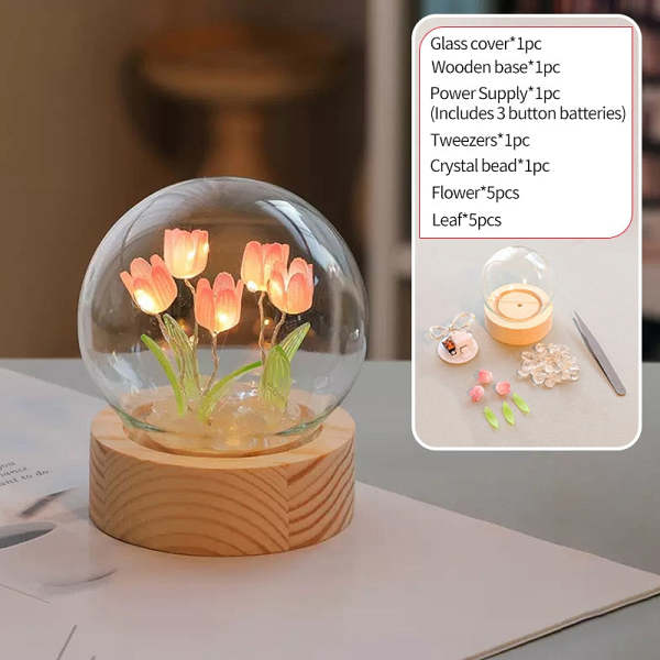 DIY Tulip Night Lights
