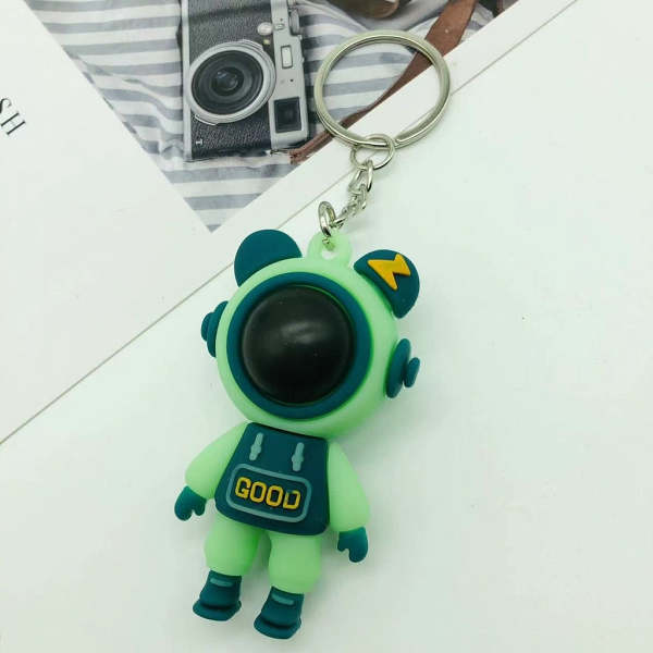 Colourful Astronaut Keychain