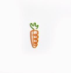 Vegetable Shaped Mini Paper Clips Stationery
