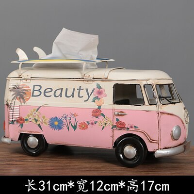 Retro Bus Tissue Box