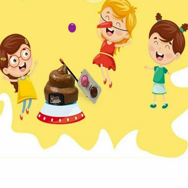 Remote Control Poop Car Toy With Spinning And Farting Action