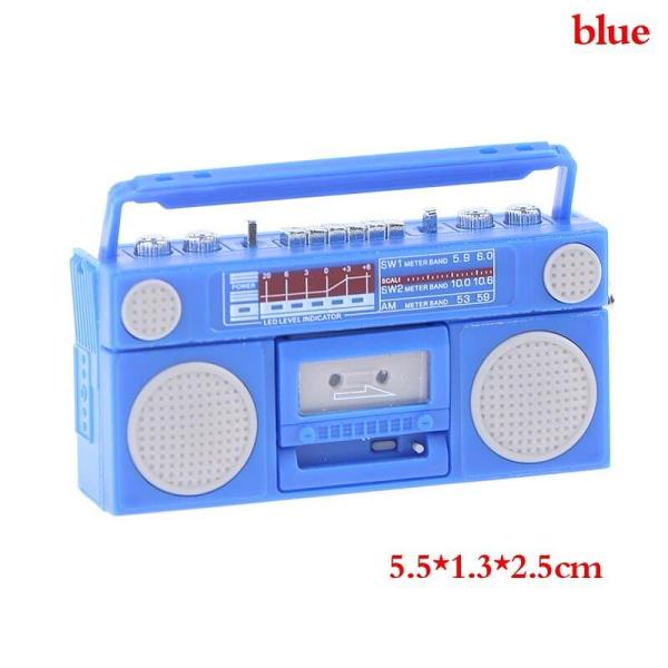 Miniature Retro Radio Recorder