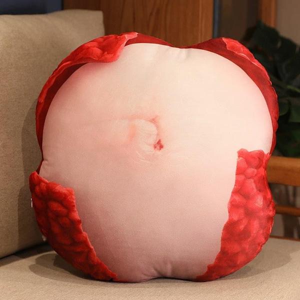 3D Simulation Fruit Vegetable Plush Pillow