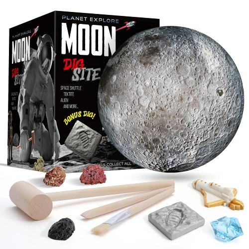 DIY Solar System Moon Dig Kit