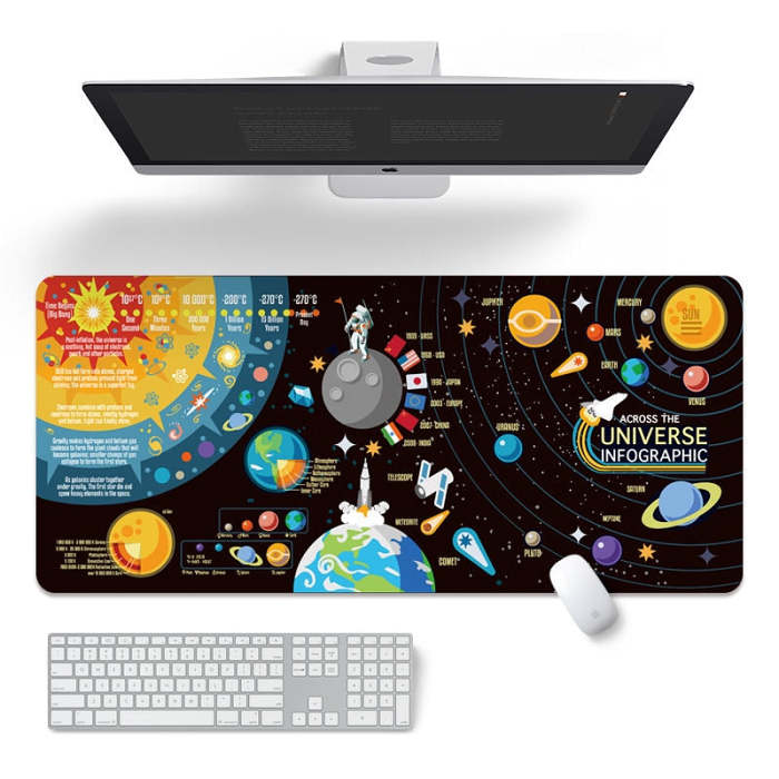 Universe Starry Large Mouse Keyboard Pads