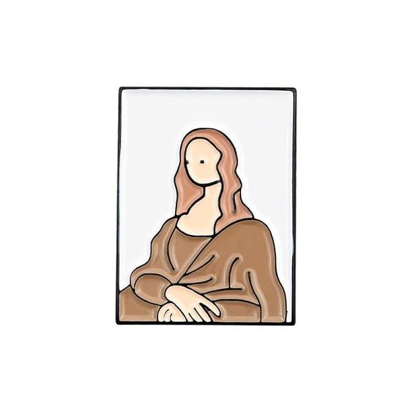 Oil-Painting Enamel Pins
