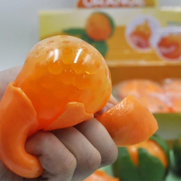 Squeeze Squishy Orange Peel Pinch Ball