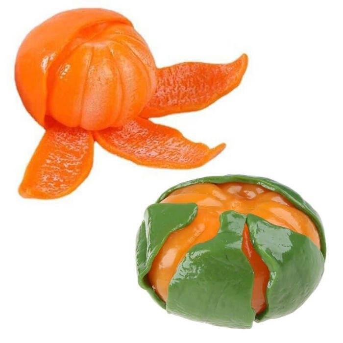 Squeeze Squishy Orange Peel Pinch Ball