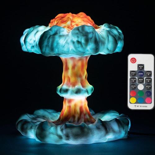 3D Mushroom Cloud LED Lamp