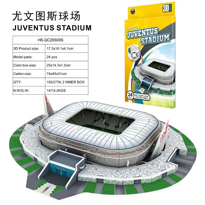 DIY 3D Football Field Stadium Model