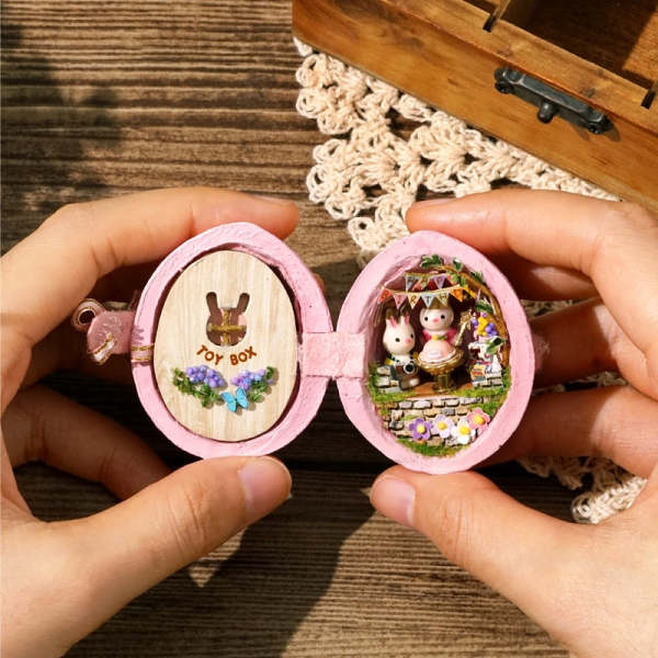 DIY Miniature 3D Wooden Toys
