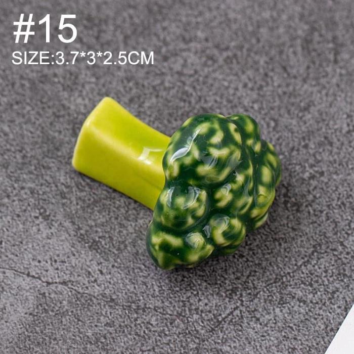 Vegetable Fruits Shape Ceramic Chopstick Fork Holder