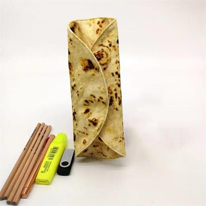 Naan Shaped Pencil Cases