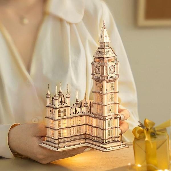 3D Wooden Puzzle Building Toys