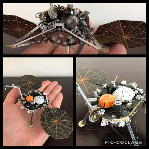 3D Metal Puzzle Aerospace Space Exploration Toys