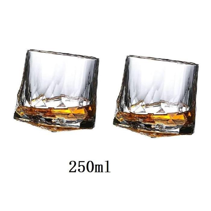 Spinner Whiskey Glasses