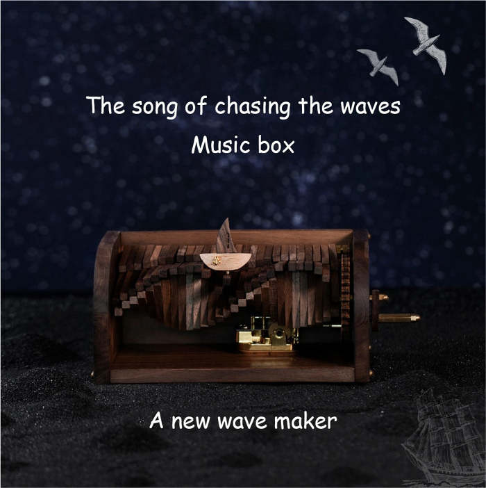 Pure Handmade Wood Music Box