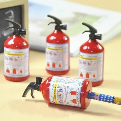 Fire Extinguisher Shape Pencil Sharpener