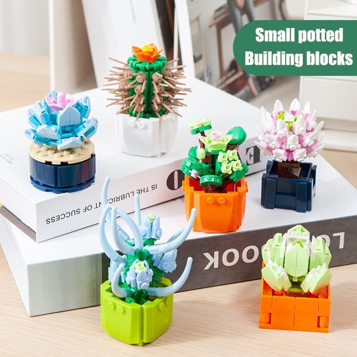 Mini Flower Building Blocks