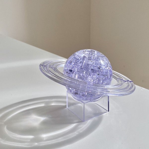 DIY 3D Planet Universe Lantern Crystal Puzzle