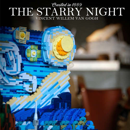The Starry Night Bricks Toys
