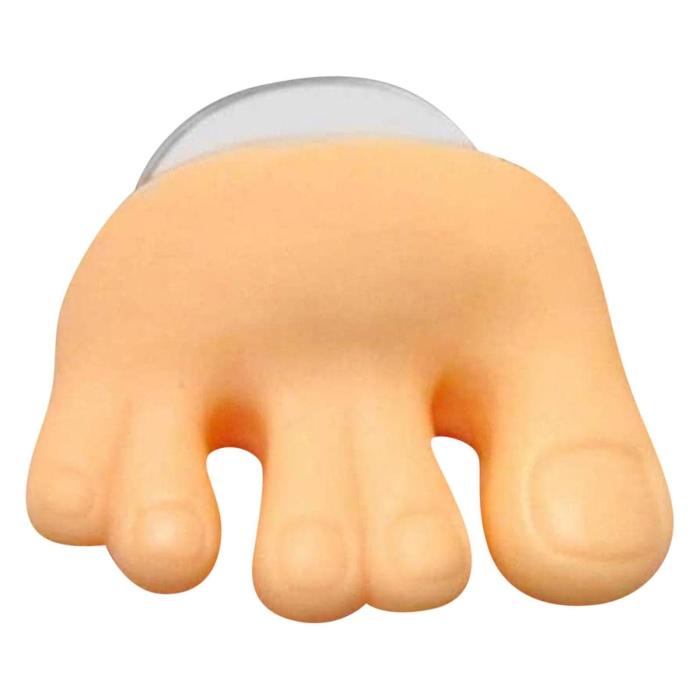 Funny Foot-Toe Toothbrush Holder