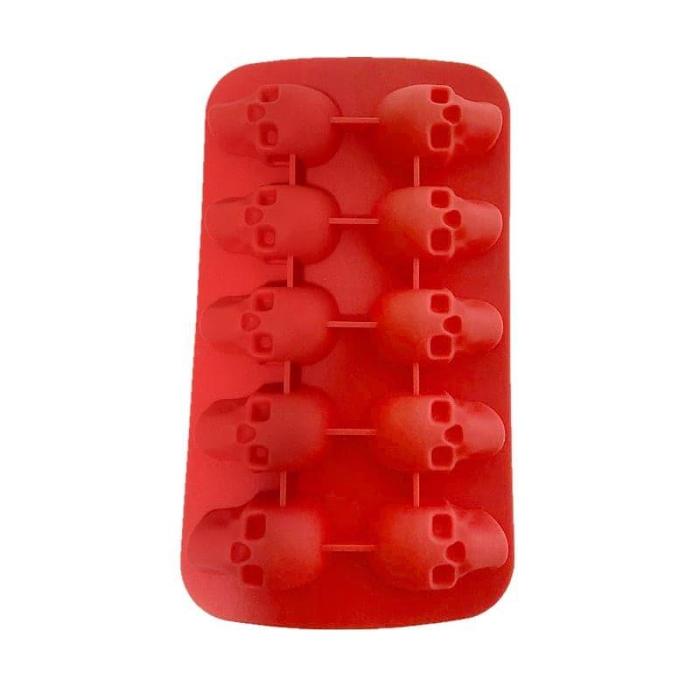 3D Silicone Skull Ice Cube Mold