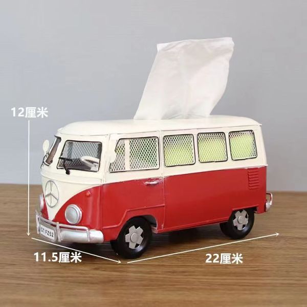 Retro Bus Tissue Box