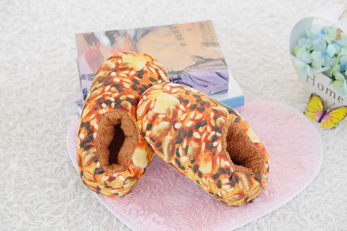 Simulation Bread Slippers