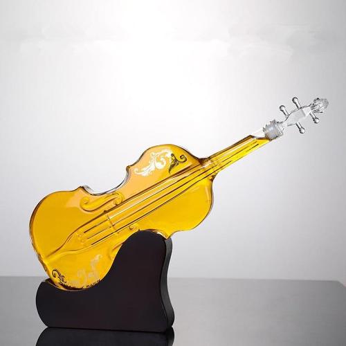 800Ml 27OZ Whisky Violin Glass Decanter