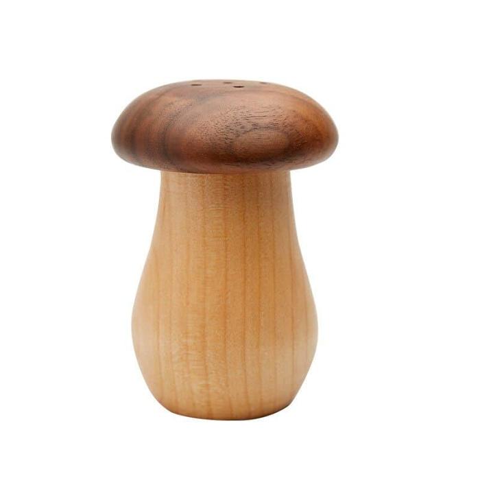 Handmade Mushroom Wooden Toothpick Holder